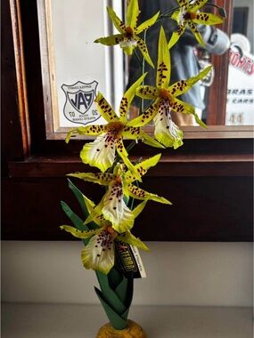 Exo Terra Spider Orchid Fake Plant Reptile Tank Decor